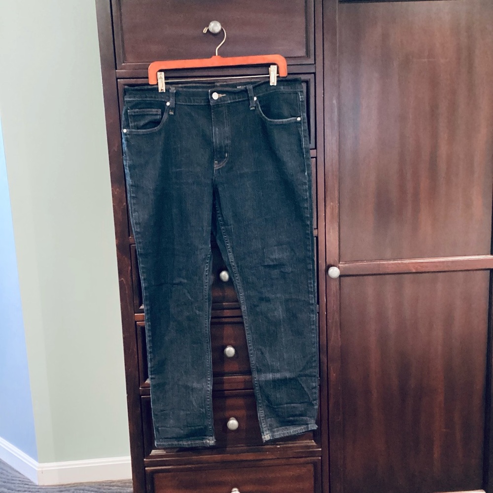 Michael Kors Grant Classic Fit Men’s Dark Wash Jeans. 36/30 EUC